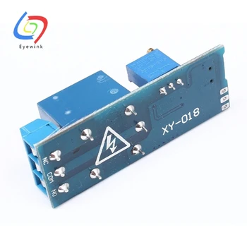 10 szt./lot 5V-30V Delay Timer Relay Module Trigger Delay Switch Micro USB Power Adjustable Relay Module