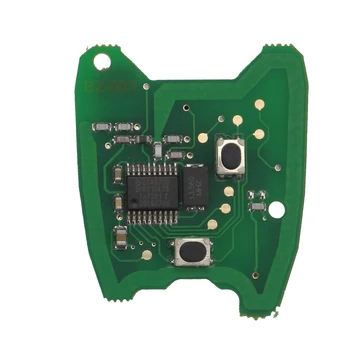 Jingyuqin 2 Button 433MHz ID46 Chip Remote Fob Control Car Key shell dla Citroen Saxo Xsara Picasso Berlingo SX9 Blade