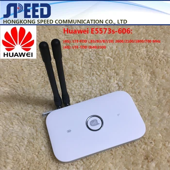 Huawei E5573 E5573s-606 CAT4 150M 4G WiFi router bezprzewodowy telefon Wi-Fi +2szt. antena 4g