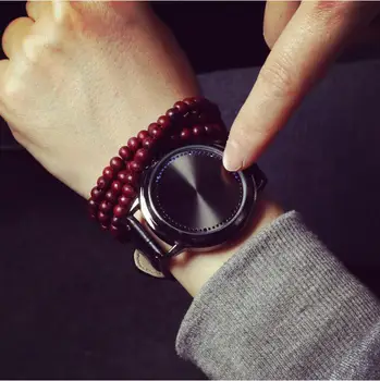 Relogio masculino mężczyzna zegarka zegarki męskie Montre Homme ekran dotykowy led luksusowe unikalne trendy zegarek męski zegarek erkek kol saati