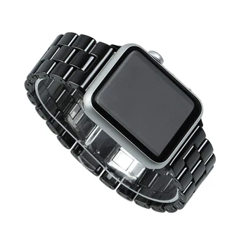 Ceramiczny pasek do zegarka Apple Watch Band iWatch Apple Watch 42 mm 44 mm 38 mm 40 mm Seria 1 2 3 4 5 wymiana paska na rękę pasek na rękę bransoletka