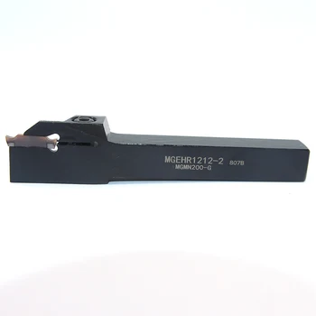 1 MGHER1212-2 średnica uchwytu tokarskich i 10szt ostrza narzędzi MGGN200, używanego na tokarce CNC