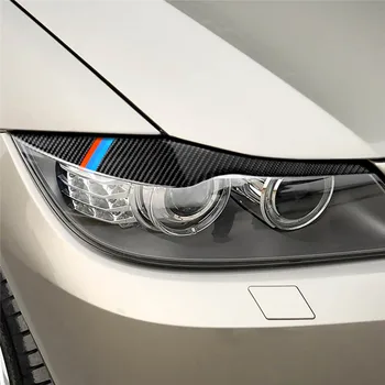 Tarcze reflektory brwi, powieki do BMW E90 320i 325i 330i przedni reflektor brwi nakładka akcesoria do stylizacji samochodów