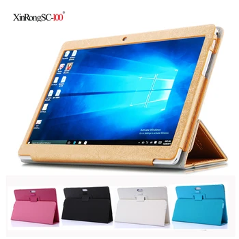 Wysokiej jakości sztuczna skóra składany stojak etui do lenovo A101 / samsung N9106 3G 10,1-calowy tablet