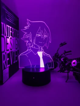 Led anime Mój bohater Akademia Tamaki Amajiki światło do sypialni Wystrój prezent na Urodziny Tamaki lampa Mój bohater Akademia gadżet