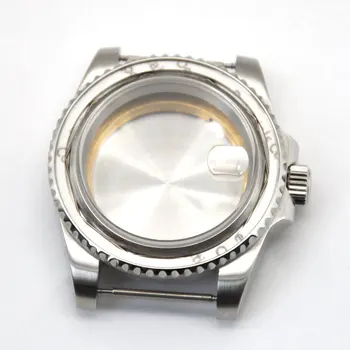 Zegarek męski pokrowiec Wodoodporny pływanie 40 mm Fit ETA2824 Japonia NH35 mechanizm z własnym szafirowe szkło SS mechancal zegarek etui