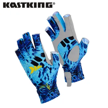 KastKing Fishing Gloves SPF 50 Sun Men Hands Protection Gloves Oddychającym Outdoor Sportswear Gloves Carp Fishing Apparel Pesca