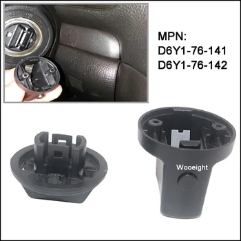 Wooeight do Mazda 6 2006 CX-7 CX-9 2007-2012 kluczyk Push Turn Knob przycisk włączania zapłonu baza D6Y1-76-141 D6Y1-76-142
