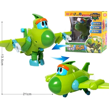 5 szt./kpl. Big Gogo Dino ABS deformacja samochodu/samolotu z efektów figurki REX/PING/TOMO Transformation Dinosaur toy for Kids