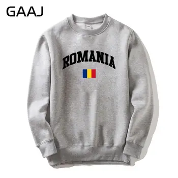 GAAJ Romania Flag Men Women Sweatshirt Clothes Tracksuit Kapturem Skate Coats Hoodies Homme Hooded Mens 2019 New #V9766
