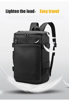 Modne męskie plecaki 17 calowy laptop plecak Wielofunkcyjny plecak wodoodporny dla osób podróżujących torby plecak szkolny