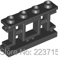 *Ogrodzenia 1X4X2,g/ Wał* Y1076 20 szt DIY oświecam block brick part No. 32932 jest kompatybilny z innymi zestawami cząstek