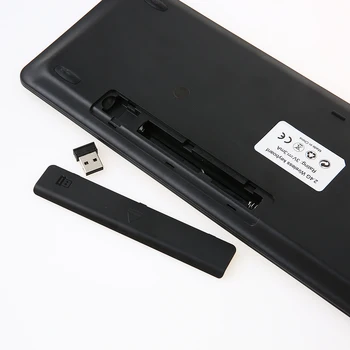 2.4 G bezprzewodowa touchpad klawiatura do gier Multi-touch Ultra-slim USB odbiornik dla systemu Android Smart TV komputery Ladtops komputery stacjonarne