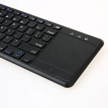 2.4 G bezprzewodowa touchpad klawiatura do gier Multi-touch Ultra-slim USB odbiornik dla systemu Android Smart TV komputery Ladtops komputery stacjonarne