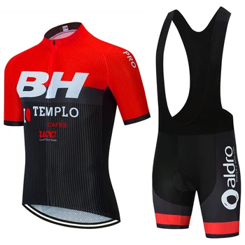 ORANGE BH Cycling wear 20D Bike shorts suit męska letnia MTB quick dry pro BICYCLING jersey Maillot Culotte Clothing