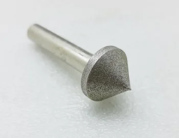 180# 90 stopni elektrolityczne diament piasek kształt stożka pogłębienie stożkowe wiertło 20-60 mm dla płytki ceramicznej