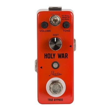Lewej - 305 Guitar Effects Classic Holy War, Heavy Metal Distortion Effects Pedal Trzy Tryby Pracy True Bypass Design