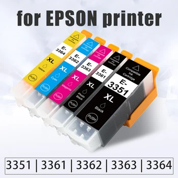 Topcolor 10PK T33 3351 33XL kompatybilny kartridż Epson 3361 3362 3363 3364 do drukarki Epson XP530 XP630 XP900 XP7100 XP640