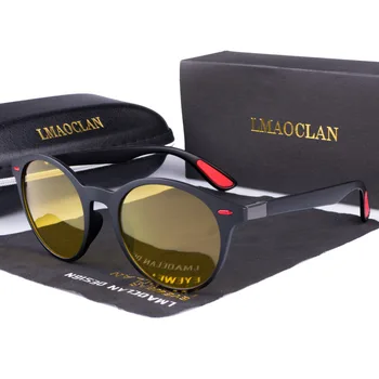 Nowy projekt TR90 okulary polaryzacyjne Mężczyźni Kobiety jazdy przez cały styl okulary przeciwsłoneczne męskie Gogle UV400 Gafas De Sol