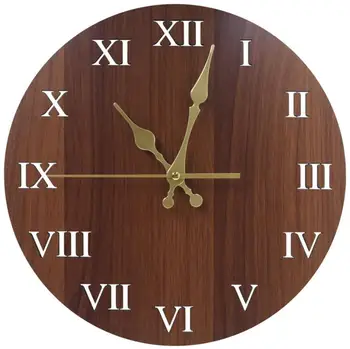 Drewniane Zegary Ścienne Skandynawski Minimalizm Drewniane Zegary Ścienne Salon Osobowość Domowe Zegar Ciche Zegar Ścienny Home G084