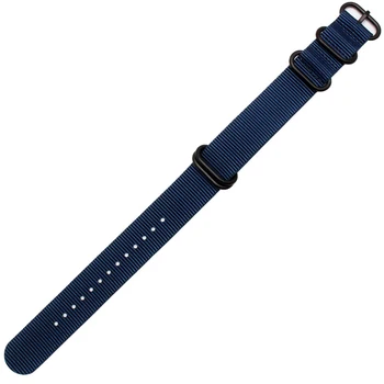Nowy wysokiej jakości nylonowy pasek do godziny 18 mm 20 mm 22 mm 24 mm płótno watchband długi styl bransoletka