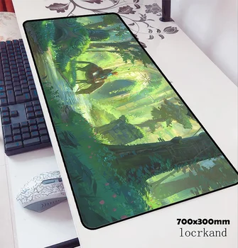 Zelda mouse pad 70x30cm gaming mousepad anime office notbook desk mat HD print padmouse games pc gamer mats