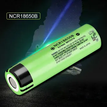 NCR18650B akumulator 3.7 V 3400mAh Li-ion 18650 Battery for Flashlight Far Powerbank Power Tools Batteries