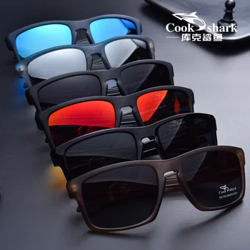 Cook rekin okulary męskie koreańskiej wersji tide okulary polaryzacyjne 2020 nowy UV-ochrona kierowca lustro okulary przeciwsłoneczne
