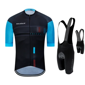 Męska Koszulka rowerowa 2020 Pro Team lets RX Summer Cycling Clothing Quick Drying Set Racing Sport Mtb rowerowe Koszulki mundury