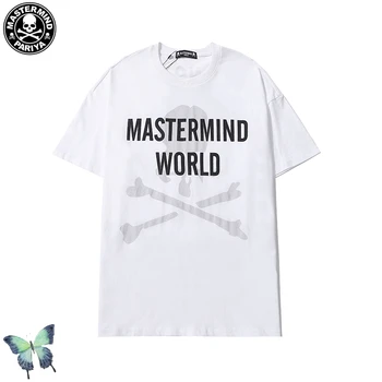 2021 dorywczo męska koszulka Mastermind Japan Top Tees bawełna dobrej jakości MMJ T-shirt