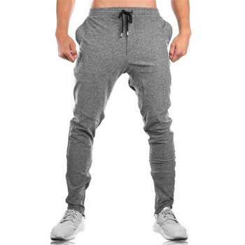 Nowy 2020 jesień Męskie sportowe spodnie modne męskie spodnie sportowe fitness Slim Fit męskie biegacze Kulturystyka, sportowe spodnie damskie rozmiar 3XL