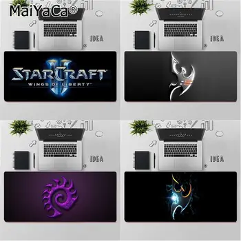 Maiya for boys Starcraft 2 Team logo DIY, Design Pattern Game mousepad gumowy komputerowy podkładka pod mysz