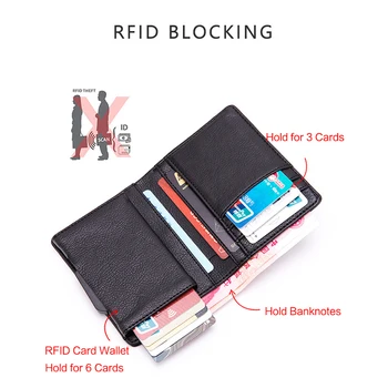 BISI GORO 2020 nowy PU skórzany RFID modny portfel aluminiowa skrzynia wysokiej jakości wielofunkcyjne etui na wizytówki pop-uchwyty