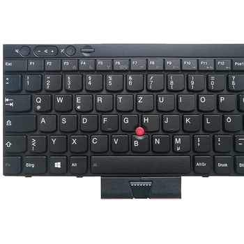Nowa niemiecka klawiatura laptopa do LENOVO THINKPAD T530 T530i T430 T430s X230 W530 L430 L530 GR klawiatura czarny bez podświetlenia