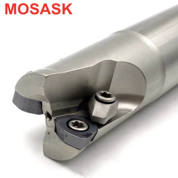 MOSASK SKS adapter pełnowęglikowe ostrze WDMW SKS08RC32-32-160-2T CNC High Feed Cutting End frezarka narzędziowa