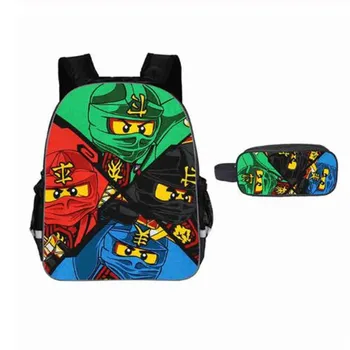 Nowe Dzieci Ninjago Plecak Dzieci Chłopcy Dziewczęta Plecak Kreskówka Plecak Torba Dzieci Zamieniać
