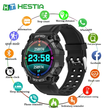 Najnowszy Inteligentny Zegarek Dla Mężczyzn Android Sport Wodoodporny Bluetooth Krokomierz Monitor Rytmu Serca Smartwatch Lady Fitness Bransoletka Zegarek