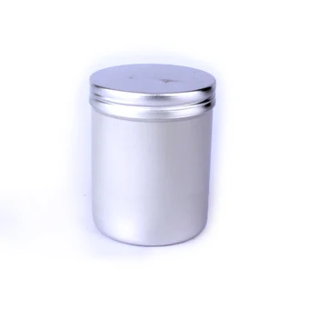 6 szt 350 ml puszki aluminiowe pojemniki herbatę pudełko do przechowywania przez cały metalowy balsam do ust Balsam metalowe pudełko banki pojemniki z nakrętką do ust