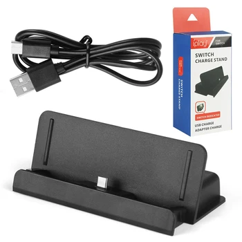 USB Type-C ładująca stacja dokująca Cradle Charger Stand Holder do gadżetów Nintendo Switch dla konsol do gier