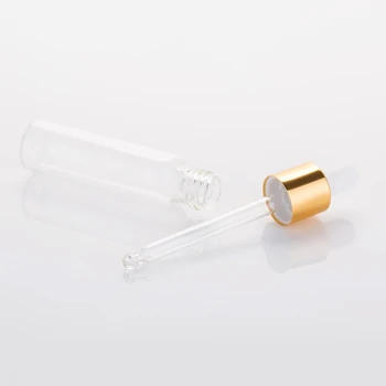 6 szt./lot 10 ml szklana kroplówki olejek butelki perfum pusty pojemnik kosmetyczny mini podróży puste butelki perfum grube szkło