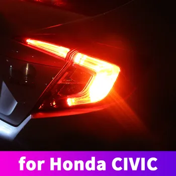 LED high-brightness stop-sygnał czerwony migająca lampa tylna zespolona konwersji akcesoria do Honda Civic 10th 2016 2017 2018 2019 2020