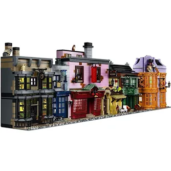 5544 szt. przekątna Aleja bloki zestawy cegły klasyczny film z serii Potter modelu dzieci DIY zabawki dla dzieci prezent