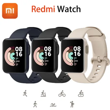 Nowy Redmi Watch Xiaomi Wristband Sleep Heart Rate Monitor IP68 Wodoodporny 35g 1.4 inch high-definition duży ekran inteligentny zegarek