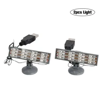 2szt LED light up kit (tylko światło w zestawie) zgodność lego Lighting Brick Blocks