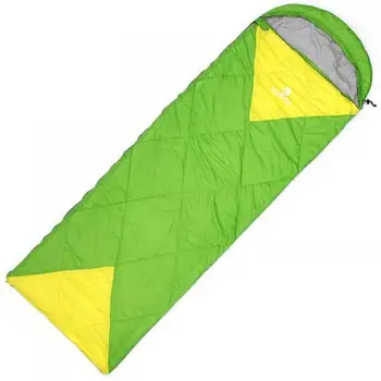 Jungle King 2017 new spring lightweight sleeping Bag outdoor camping bag camping Climbing can splice double envelope type 0.8 kg
