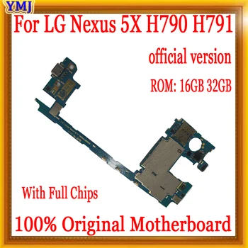 Dobry przetestowany, oryginał do płyty głównej LG Nexus 5X H790 H791,Fabryczne odblokowanie płyty głównej z systemem Android