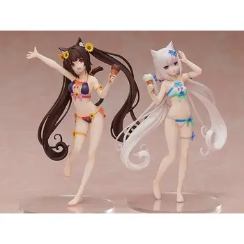 Native NEKOPARA EXTRA VANILLA Chocola Swimsuit Ver Sexy girls japońskie anime PVC dorośli figurki figurki zabawki T30