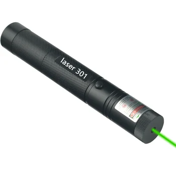 Celownik laserowy 5mw wysokiej mocy Zielona Kropka lasera 301 potężny laser 532 nm zielony wskaźnik laserowy paląca wskaźnik laserowy