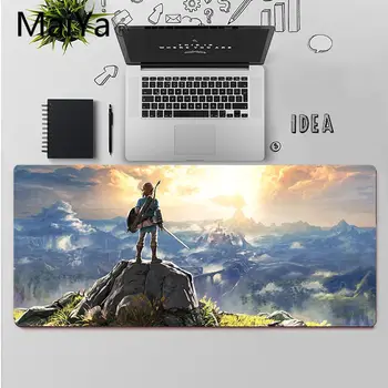 Maiya wysokiej jakości legend of zelda laptopa podkładka pod mysz Bezpłatna wysyłka Duży podkładka do myszy, klawiatury mata