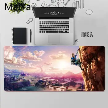 Maiya wysokiej jakości legend of zelda laptopa podkładka pod mysz Bezpłatna wysyłka Duży podkładka do myszy, klawiatury mata